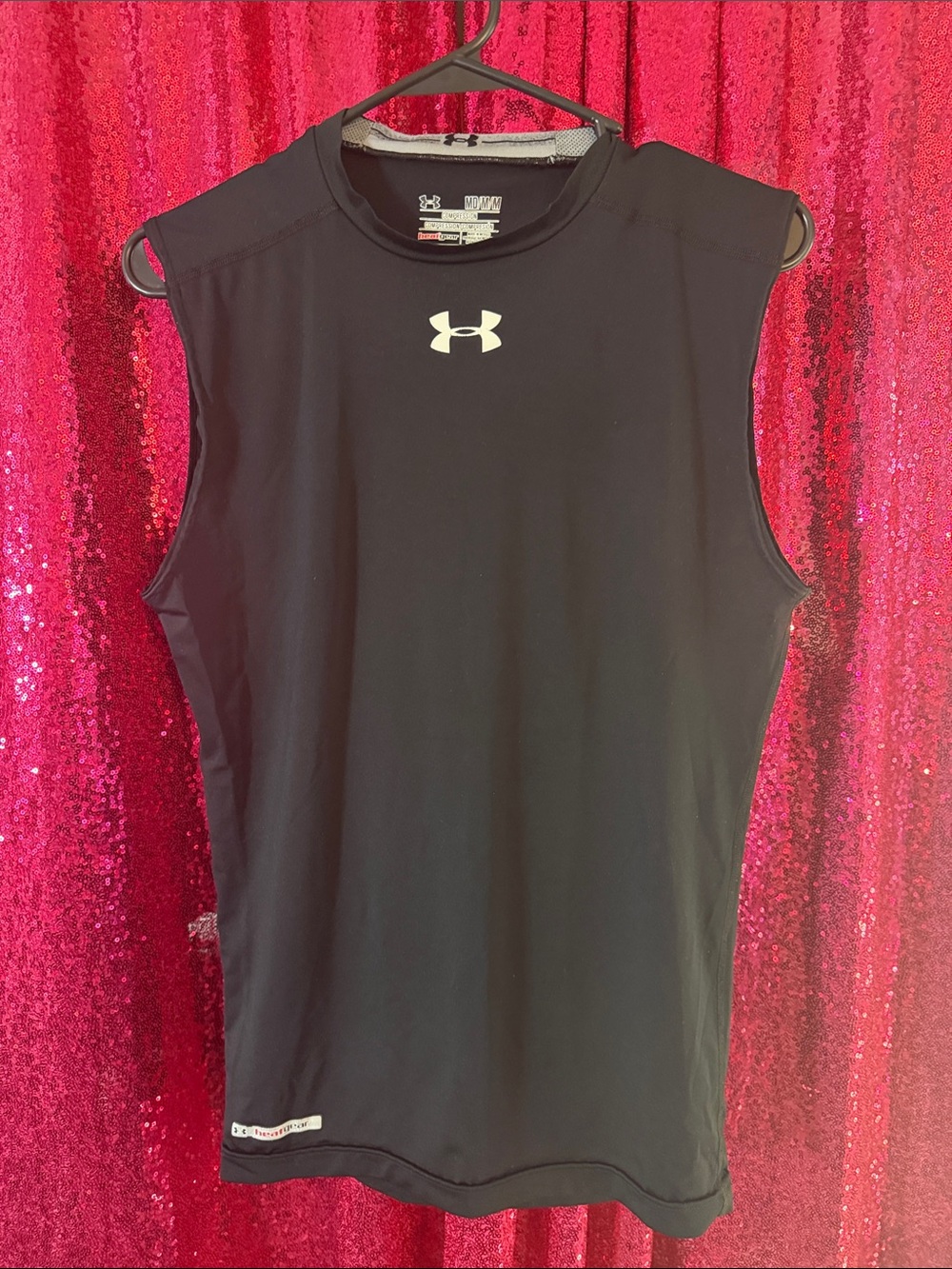 Under Armour Black Men's Sleeveless Athletic Compression Tank